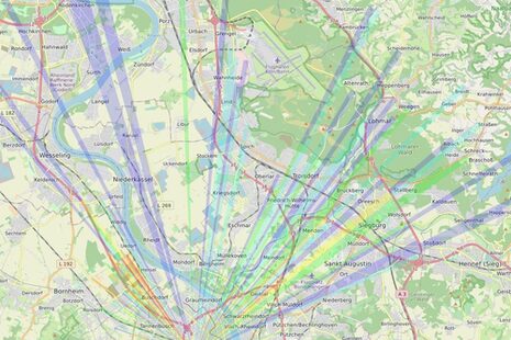 Карта радиосети LoRaWAN