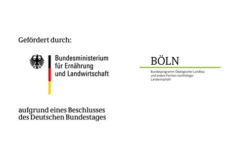 Förder-Logo des Bundesministeriums für Ernährung und Landwirtschaft/BÖLN