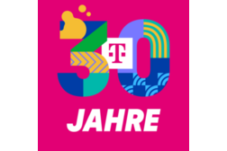 Λογότυπο 30 χρόνια Telekom