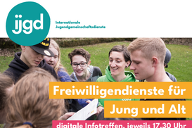 Plakat przedstawia grupę młodych ludzi