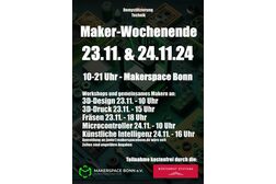 Maker-Wochenende am 23. & 24.11.2024